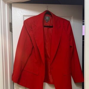 Worthington Bold Red Blazer